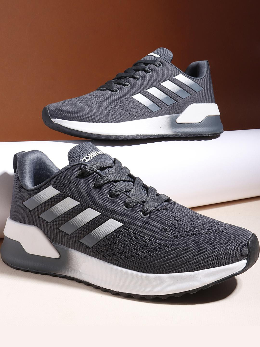 HITWAY Men Grey Casual Shoes