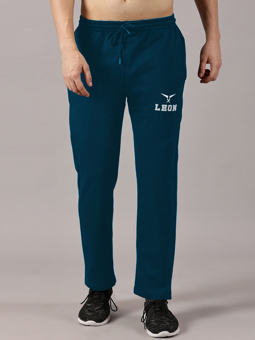 LEON Men Regular Fit Mid-Rise Track Pants