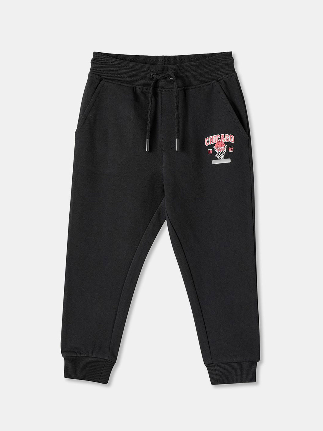 R&B Boy Cotton Mid-Rise Joggers
