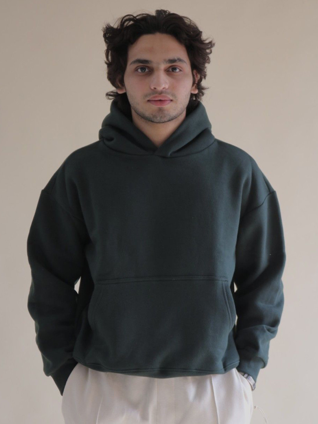 RARE & REAL Men Hooded Pullover Sweatshirt