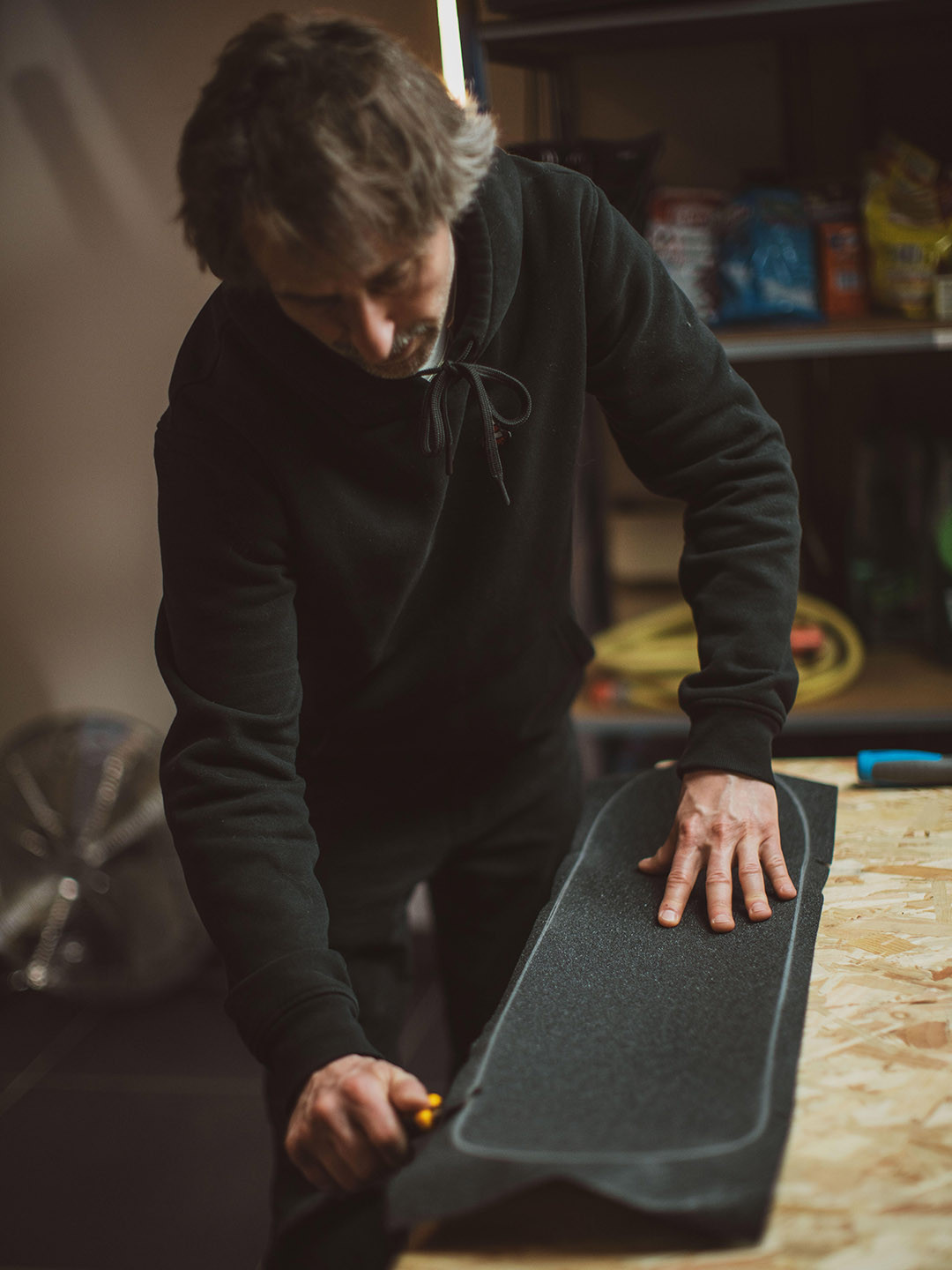 Decathlon Skateboard Grip Tape Black