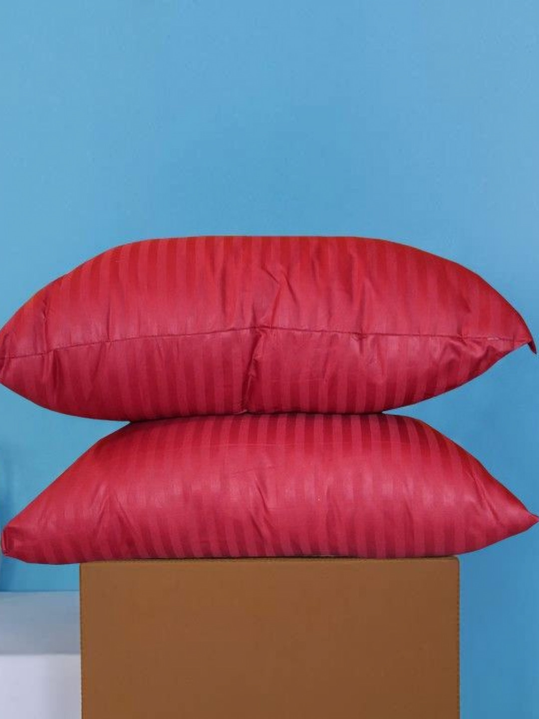 JDX Maroon 2 Pieces Sleep Pillows