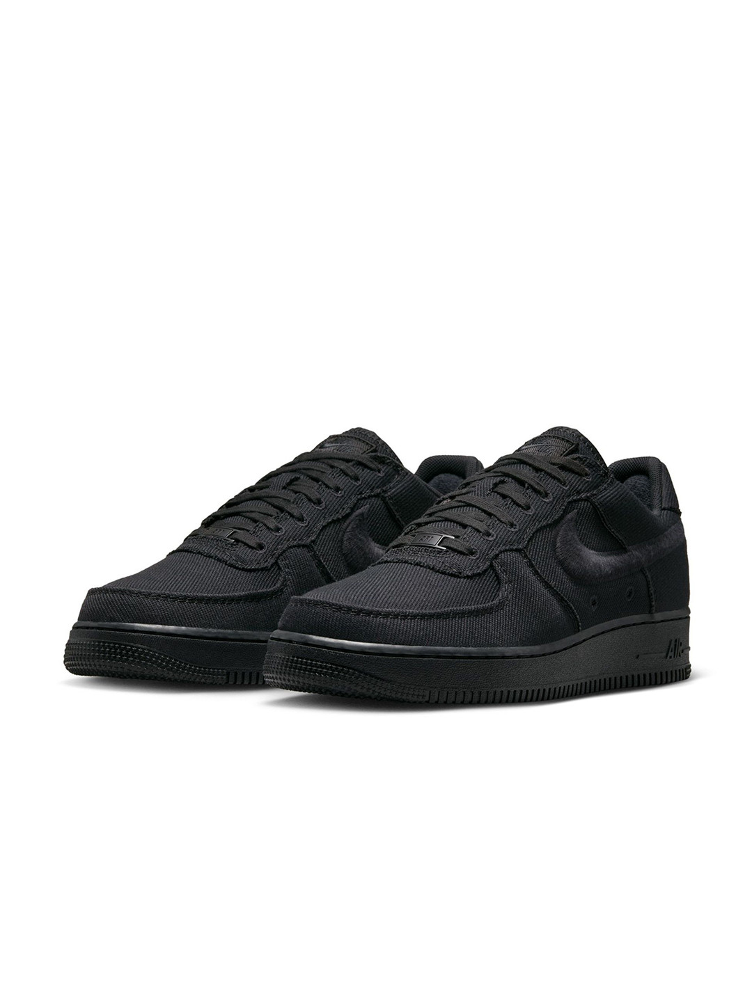 Nike Air Force 1 Low Canvas Men Lace-Up Textile Sneakers