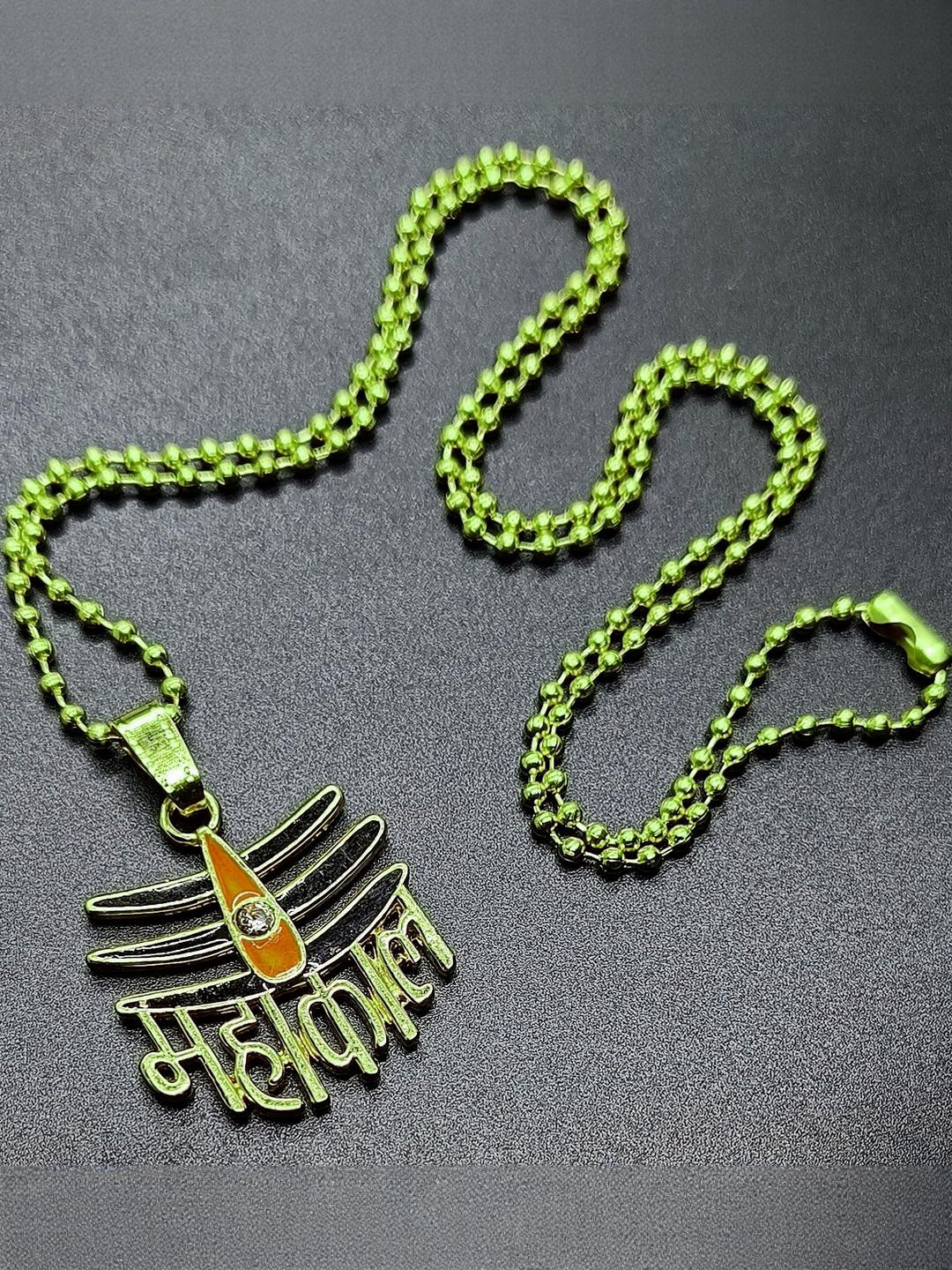 Dynamic Retail Global Men Gold-Plated Handcrafted Chain