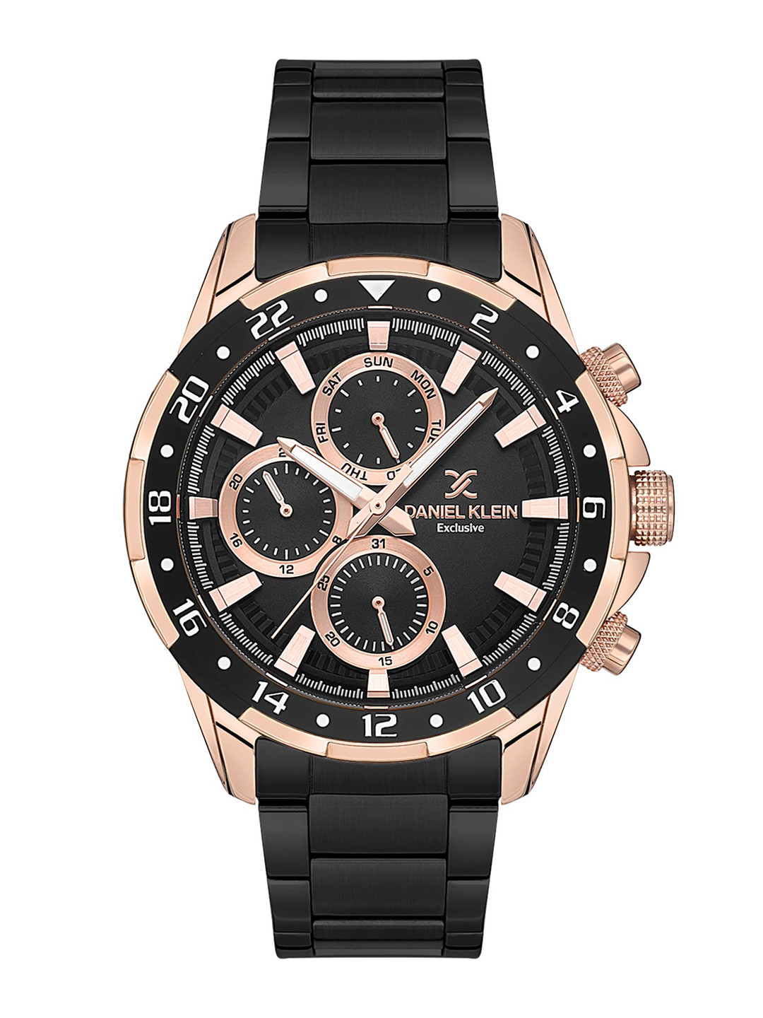 Daniel Klein Exclusive Men Patterned Dial & Straps Analogue Watch DKX.1.13642-4