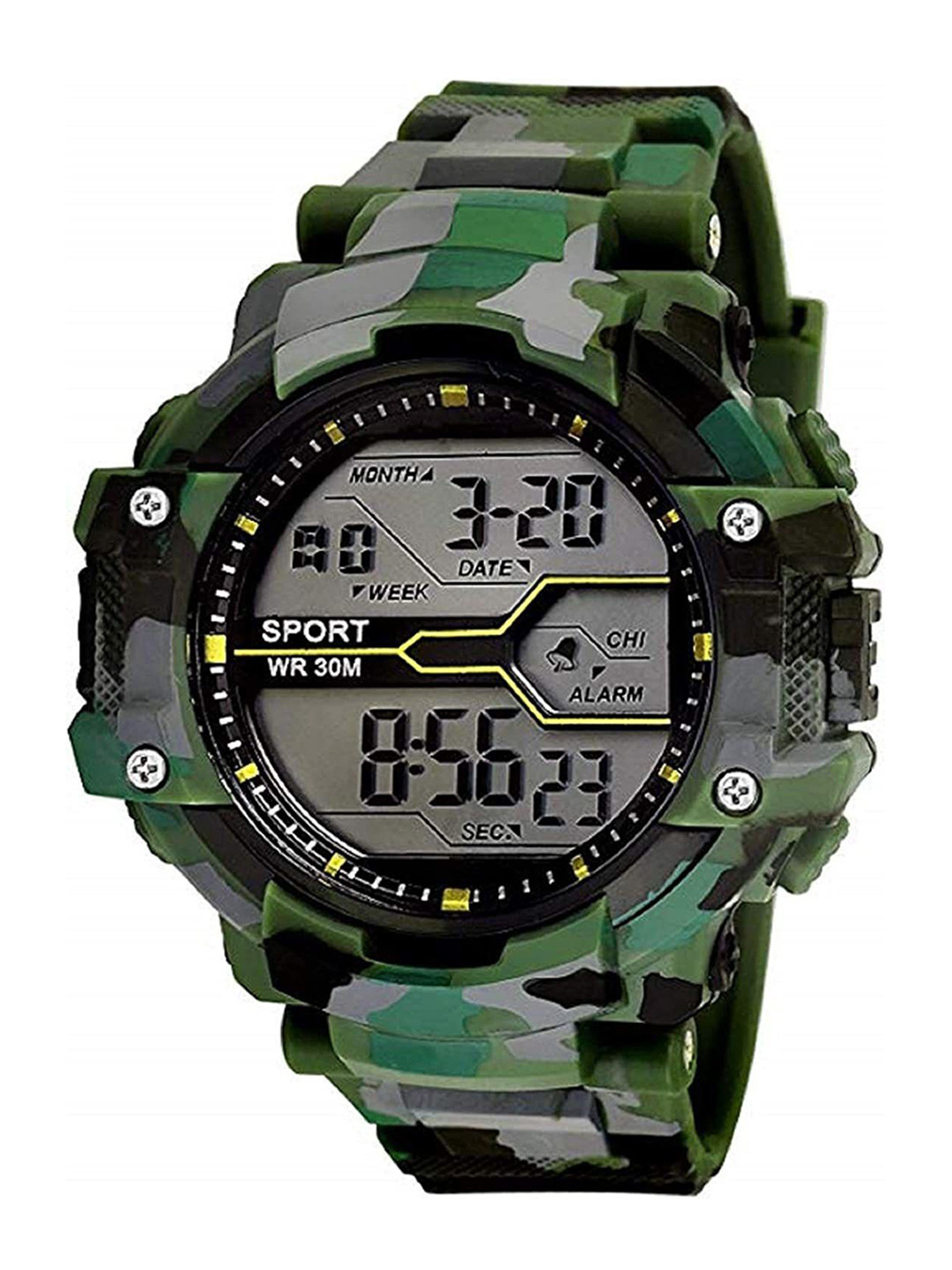 Gopal Shopcart Unisex Dial & Straps Analogue Watch Digial Army