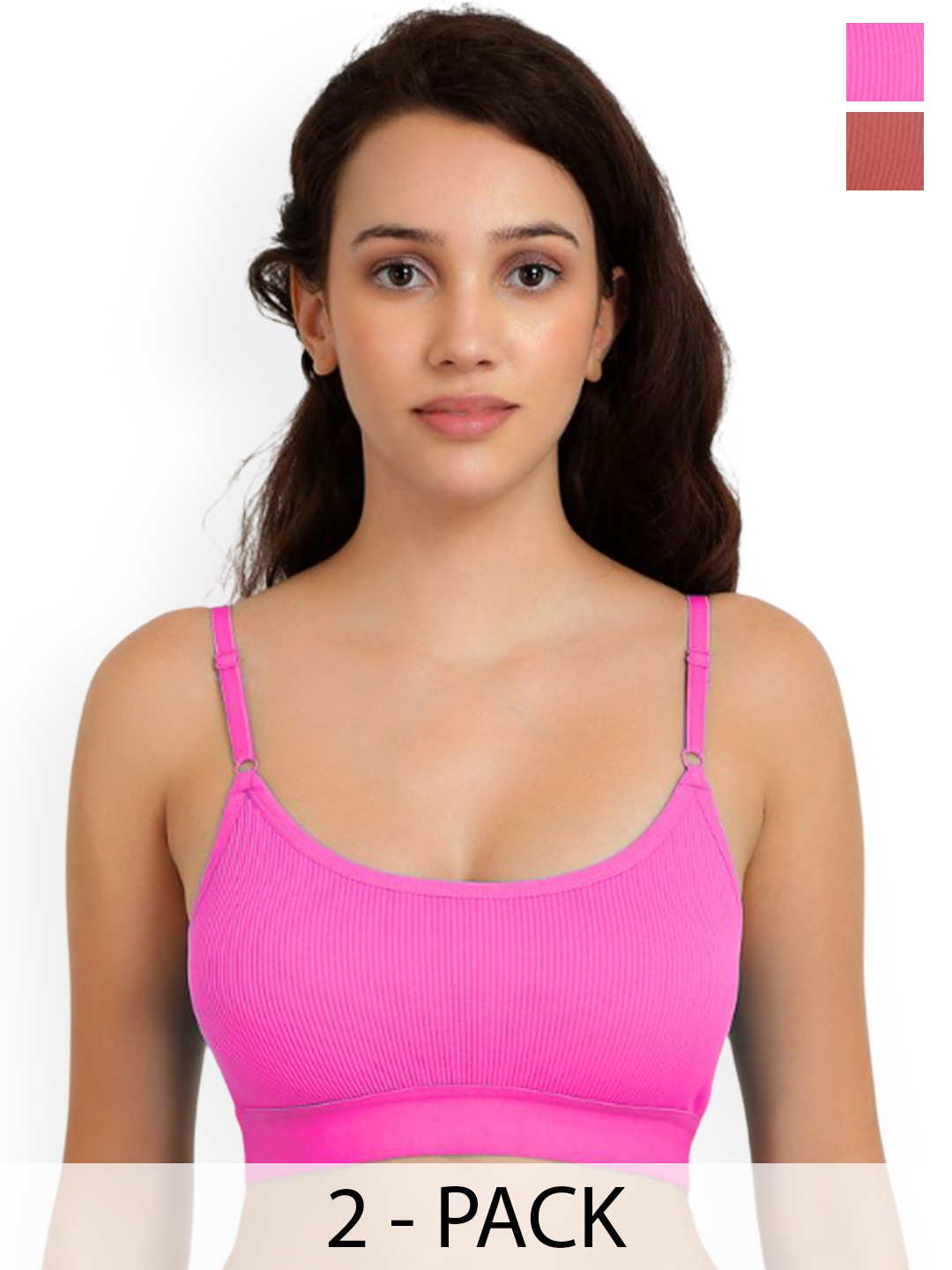 Samvar Pack Of 2 Cotton Mid-Rise Lingerie Sets Goma Set_P,O