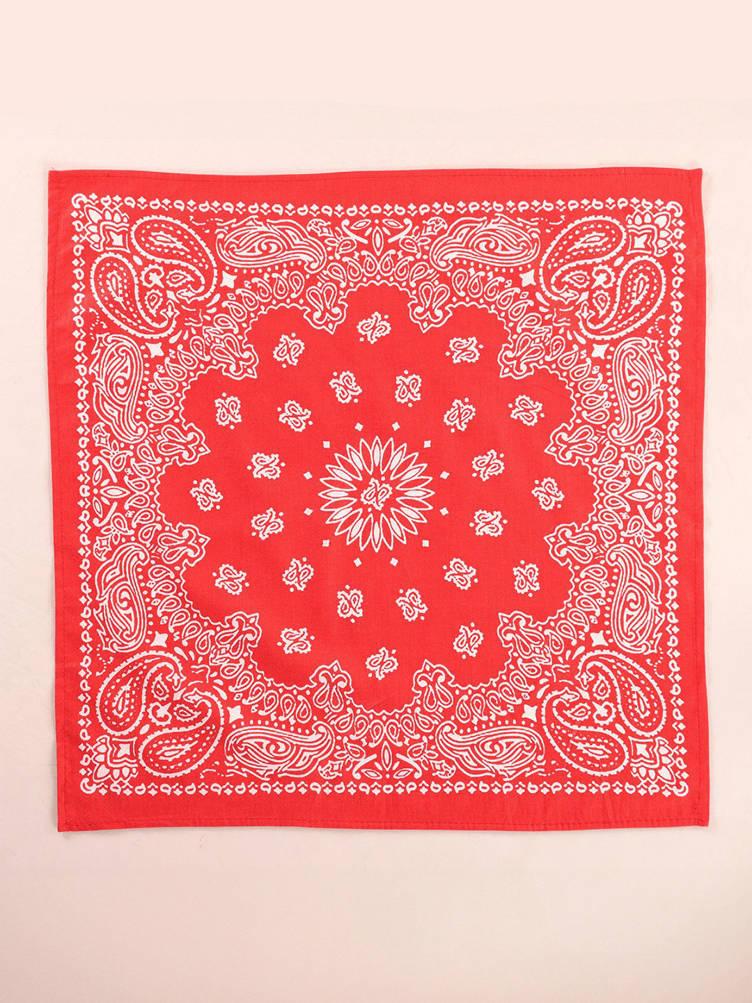 Ravaiyaa Unisex Mandala Paisley Printed Pure Cotton Bandana