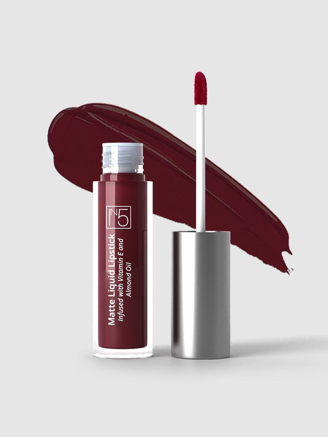 YUHME 1N5 Long-Lasting Matte Liquid Lipstick- 6 ml - Garnet