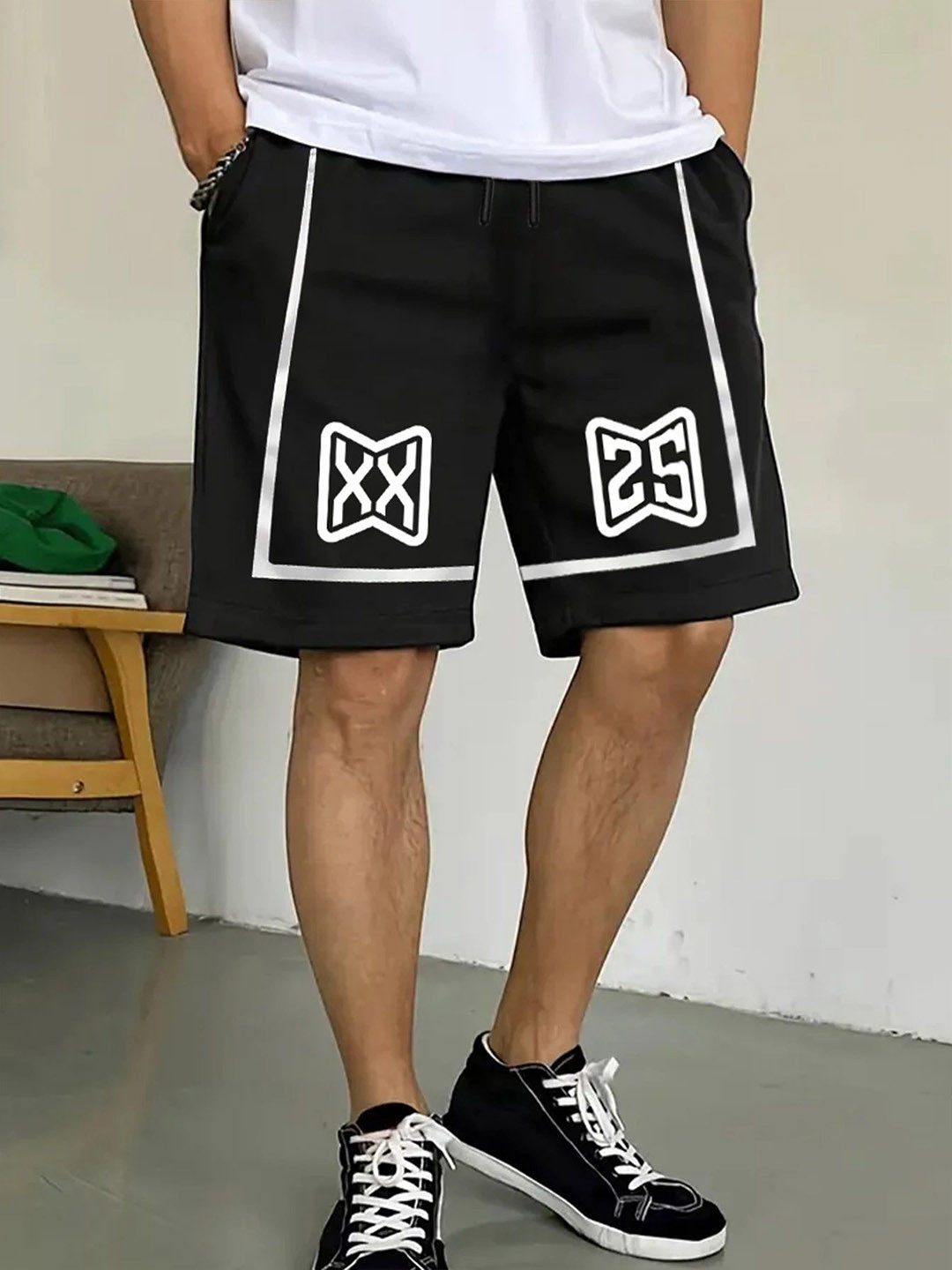 TRIPR Men Printed Fashion Regular Fit Shorts