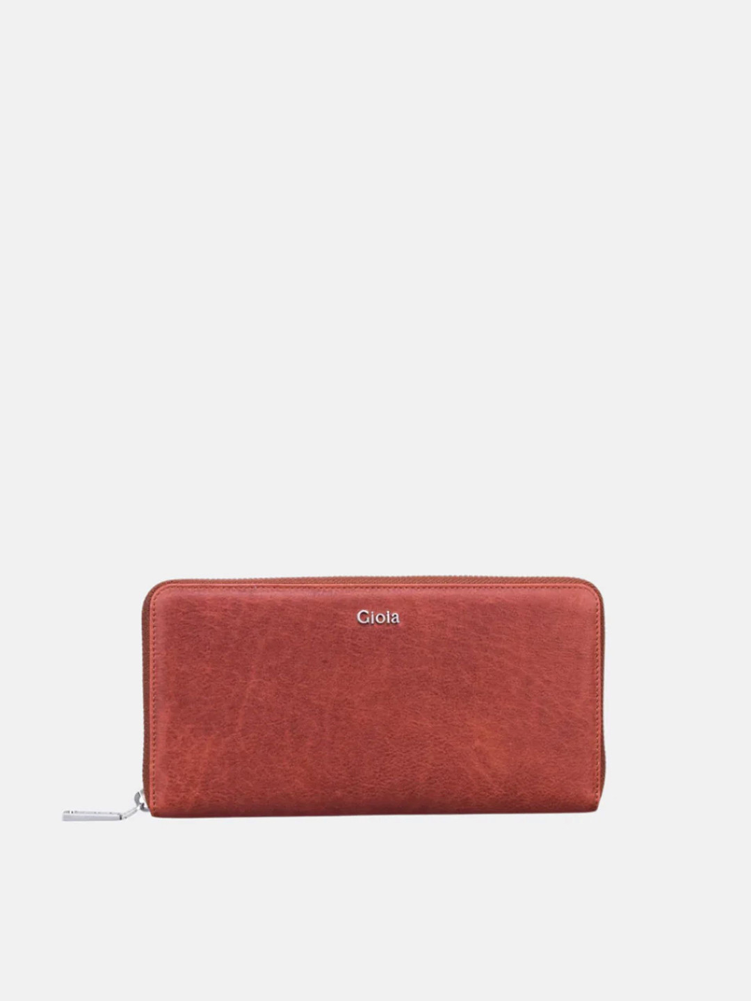 GIOIA Women Brodeaux Leather Rober Travel Wallet