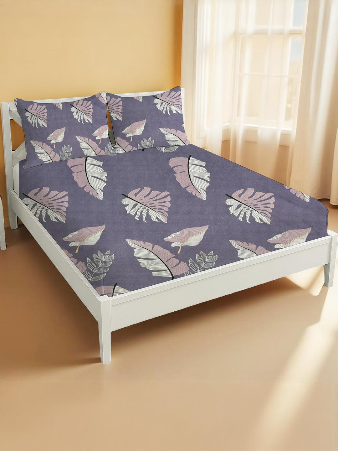 IVAZA Purple Bedsheets