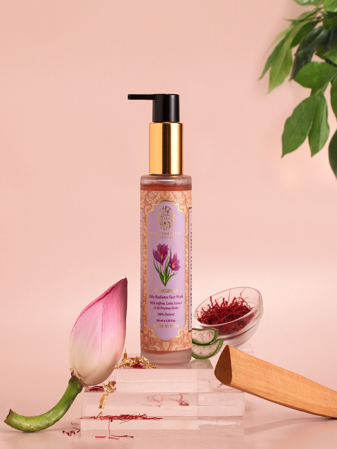 RYLLZ ESSENTIALS Kumkumadi Face Wash - 100 ml