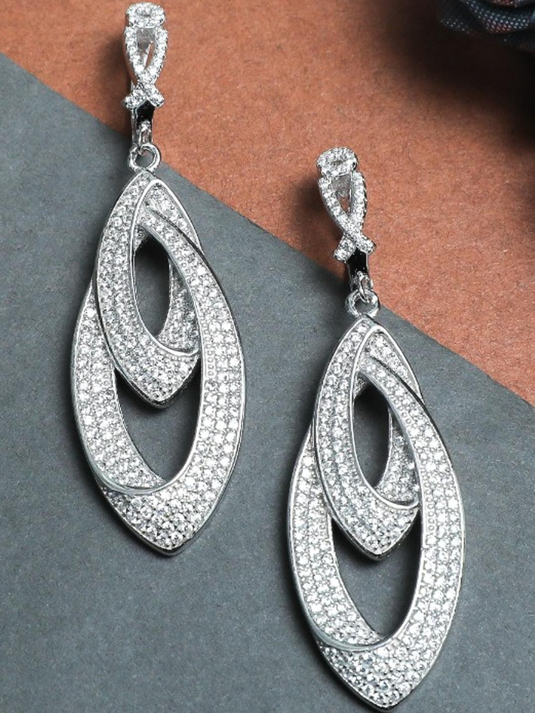 Intertwined Silver ZOYA Earrings