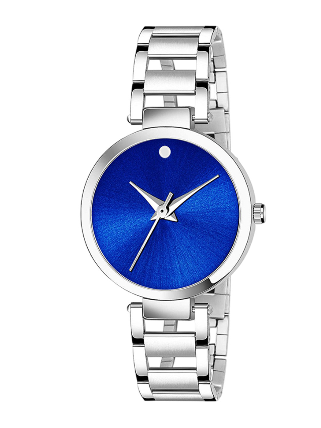 Gopal Shopcart Unisex Embellished Dial & Steel Analogue Watch Titan BLU Mavado Dial