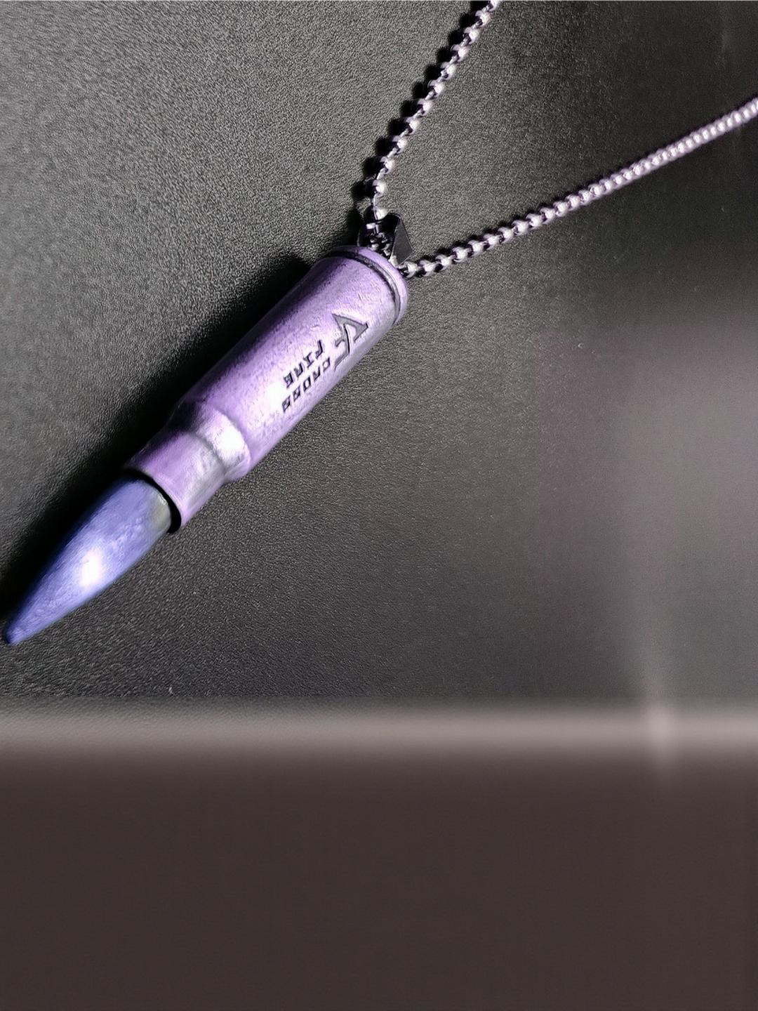 Dynamic Retail Global Men's Purple Ball Chain