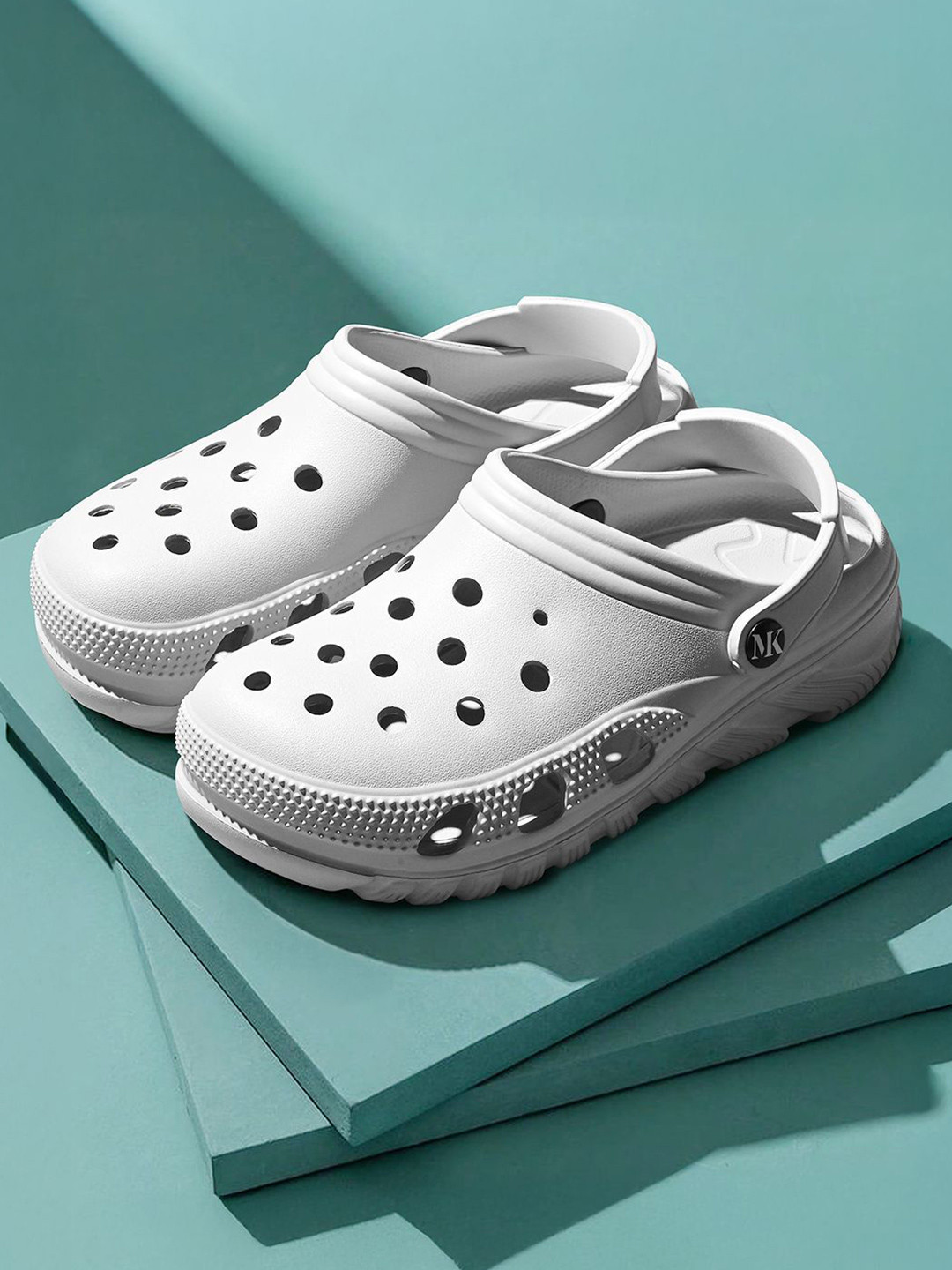 MONKS & KNIGHTS Men Self Design Clogs