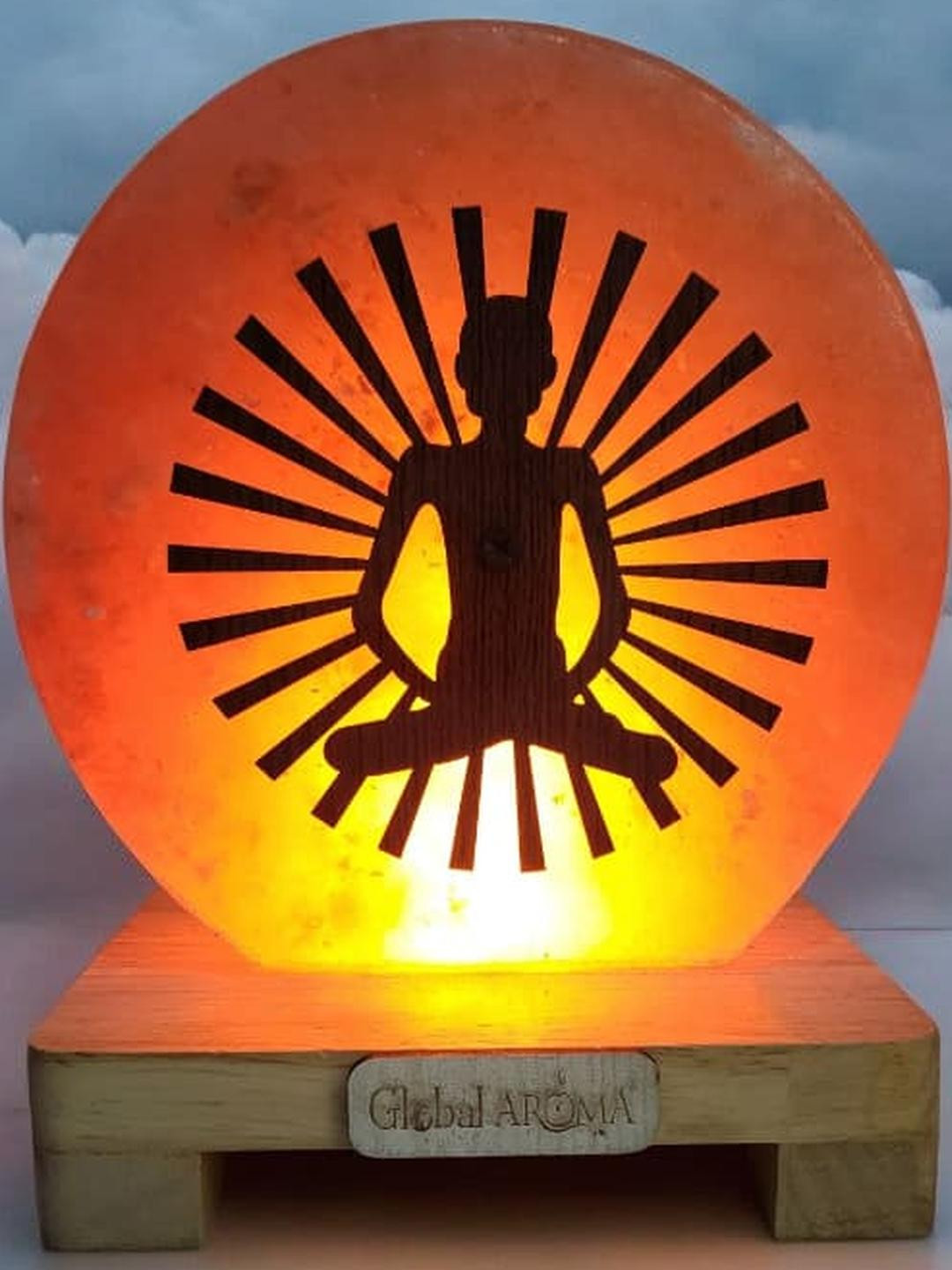 Awakening Soul Himalayan rock salt crafted Lamp