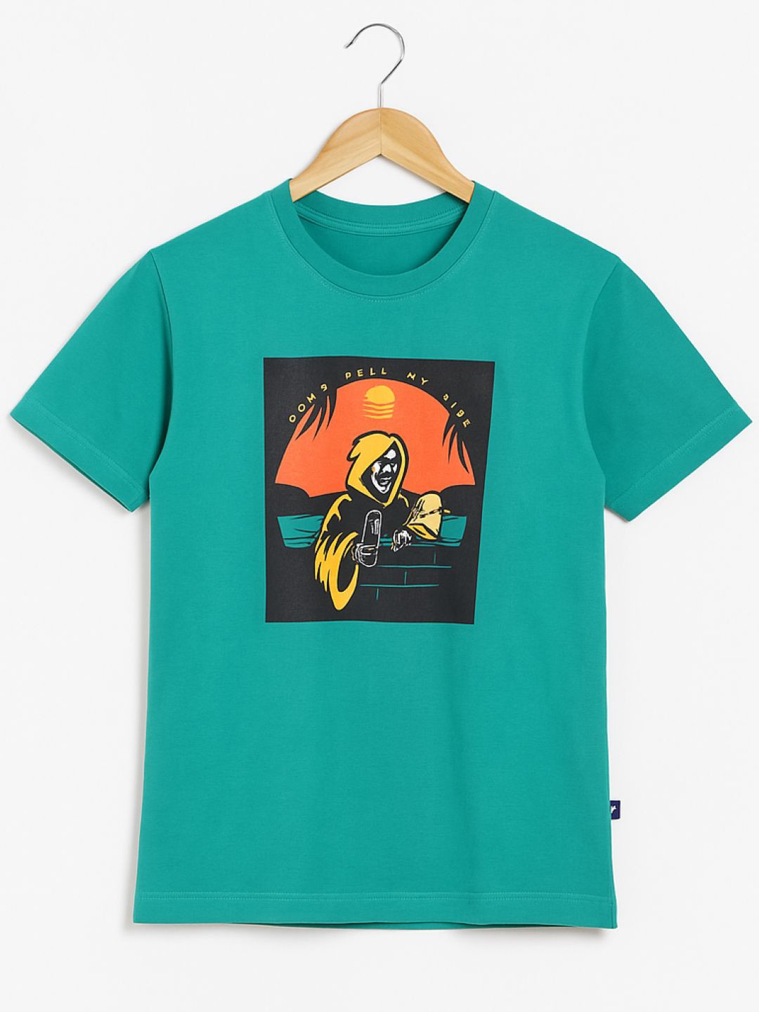 TeenTrums Boys Graphic Printed Cotton Half Sleeve T-Shirt