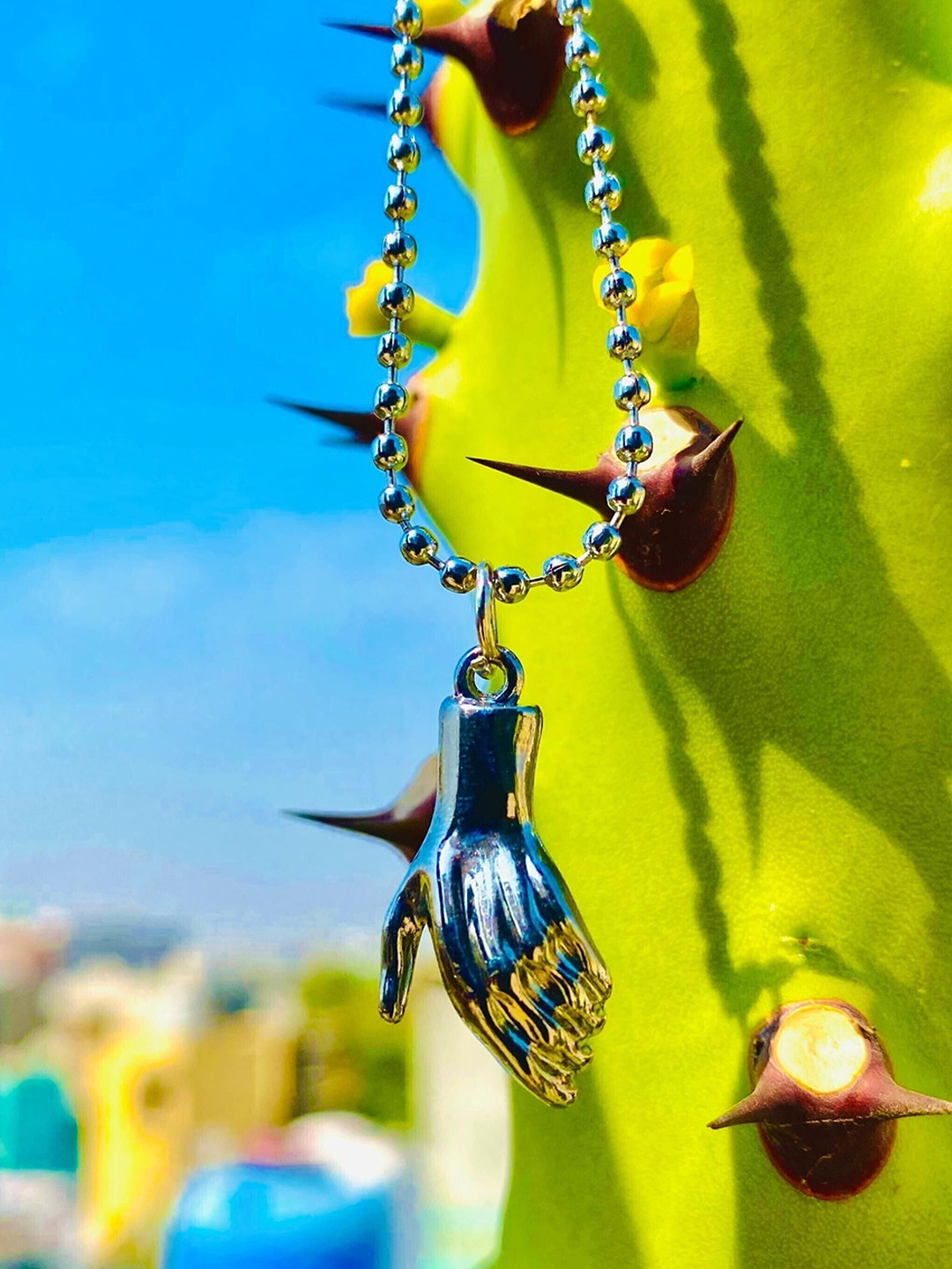 Omaya Jewels Set Of 2 Stylish & Trendy Funky Pendants