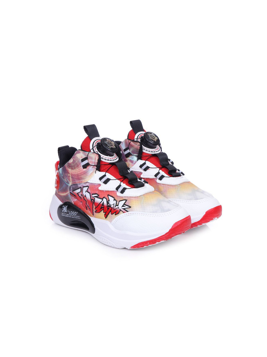 ZOOMBIE Boys Graffiti Walking Non-Marking Shoes