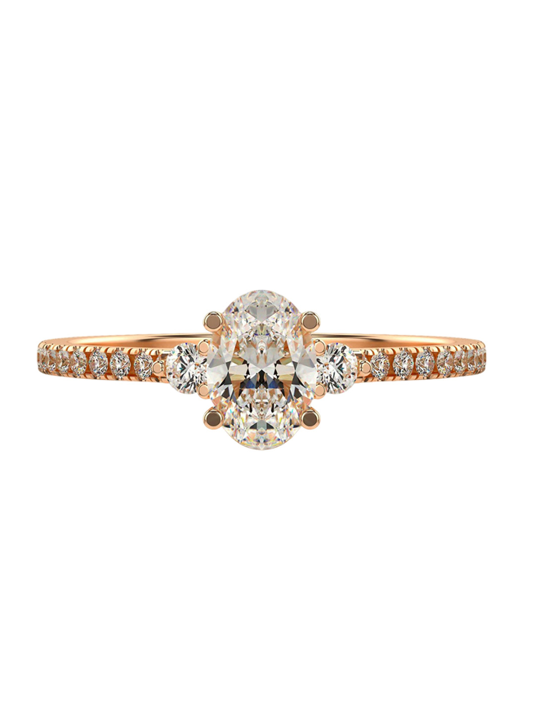 VALANOVA 18 Kt Gold 0.71 CT Ring Diamond -1.12 g