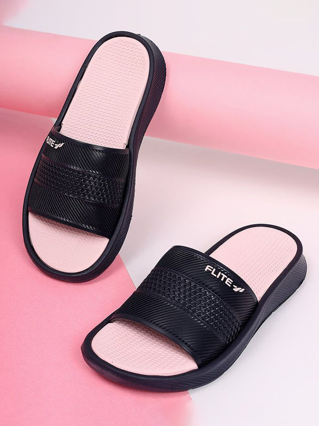 FLITE Women Colorblock Sliders