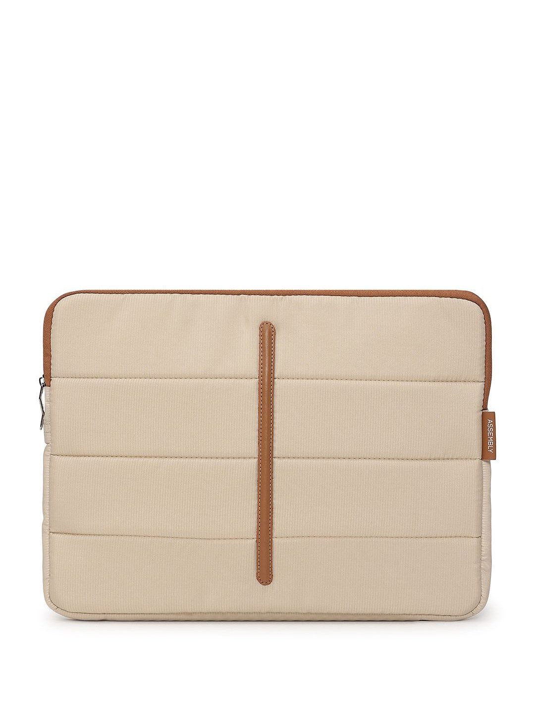 Assembly Unisex Odyssey Biege Premium Laptop Sleeve Bag