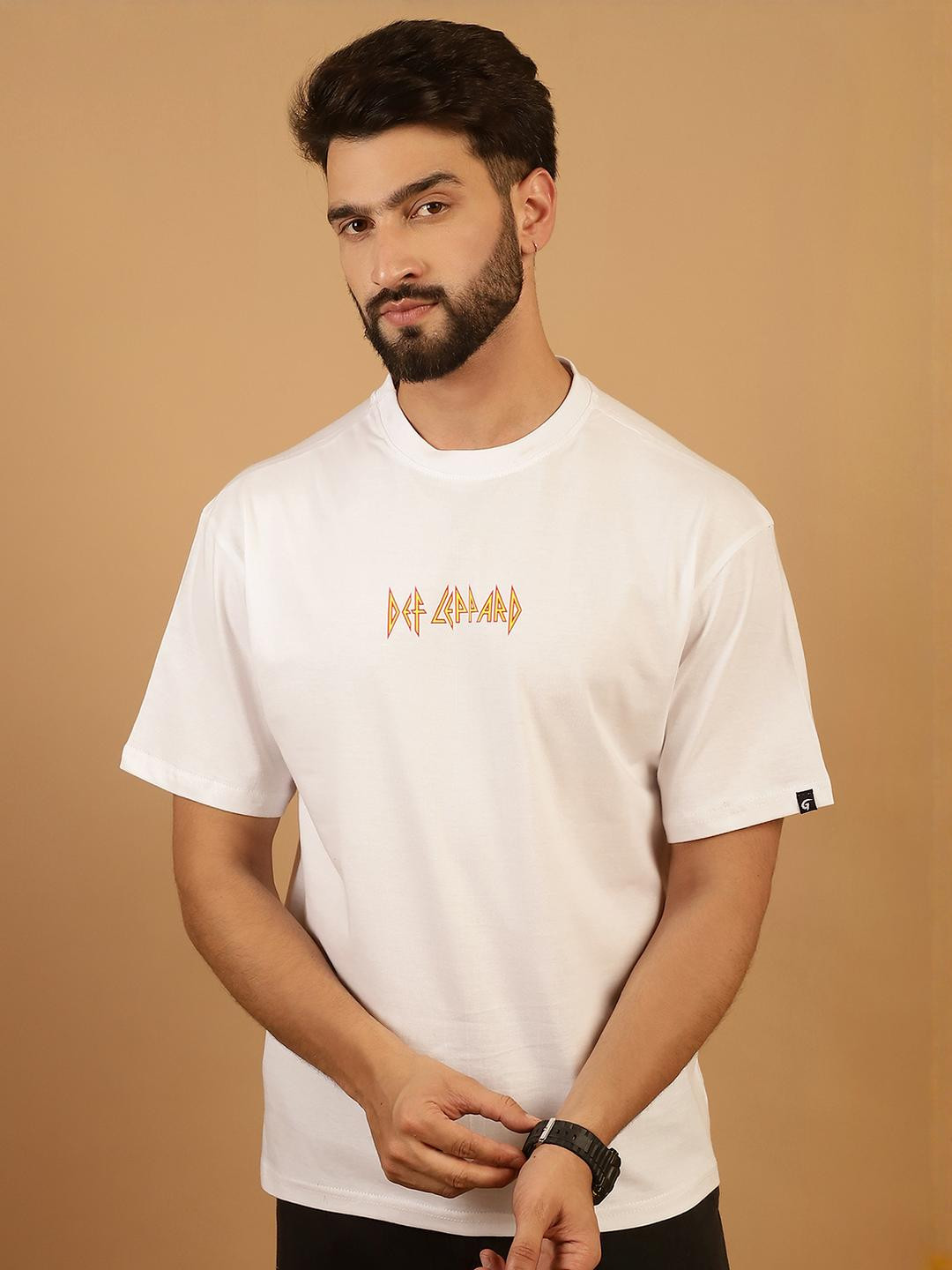 Oversized Graphic White T-Shirt