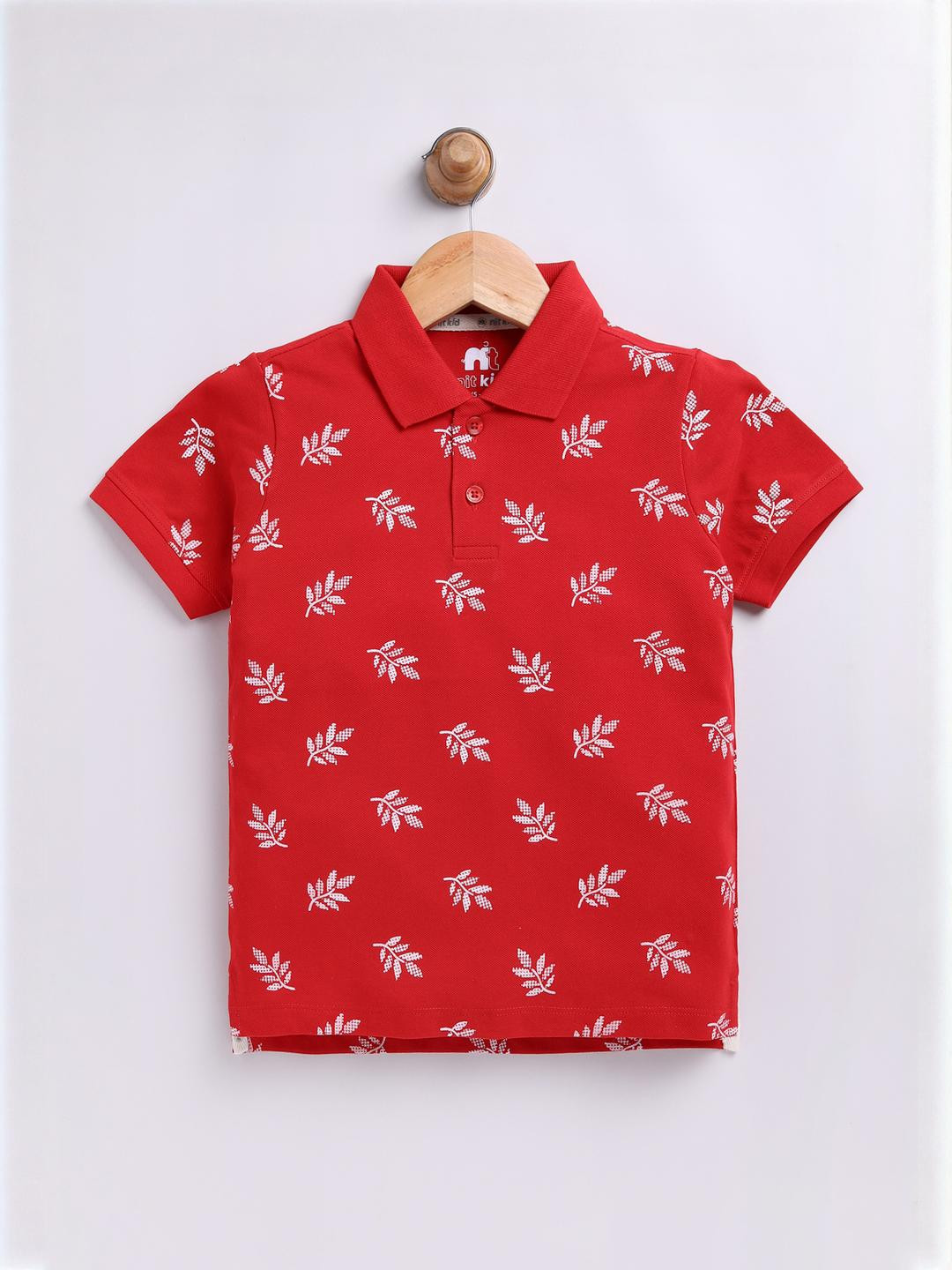 nit kid Boys Red Tshirts