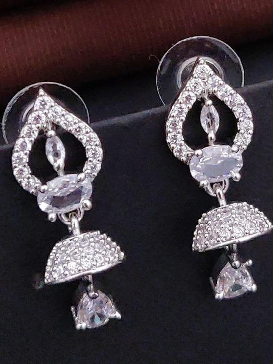 RUPALI FASHION Women White Earrings