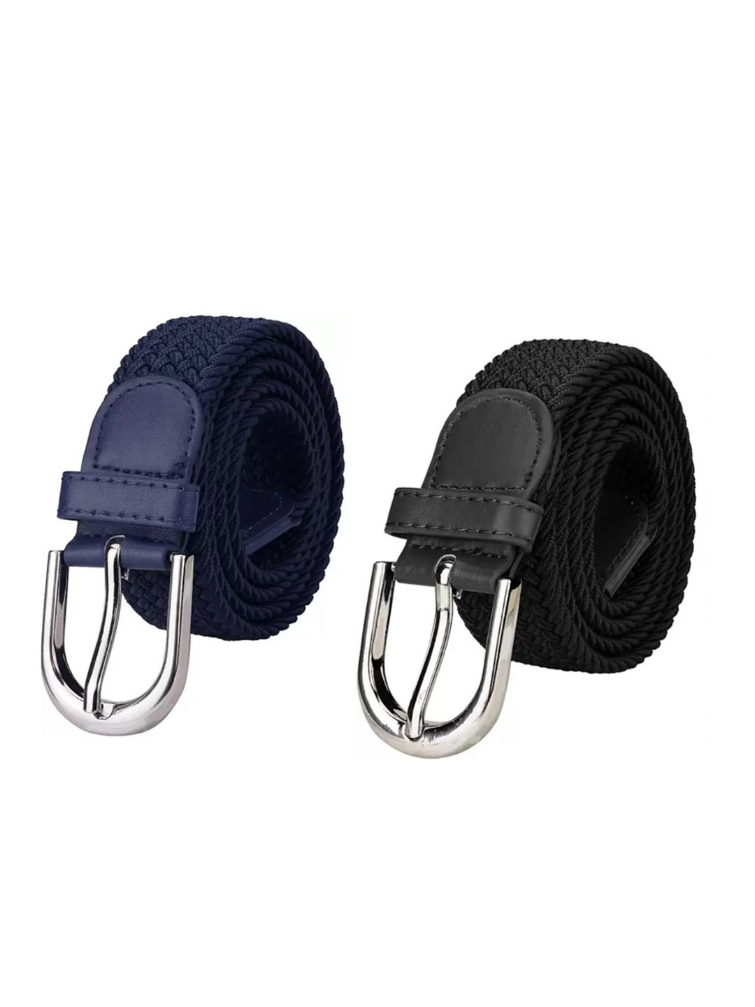 Niddleman Men Pack Of 2 Braided Belt