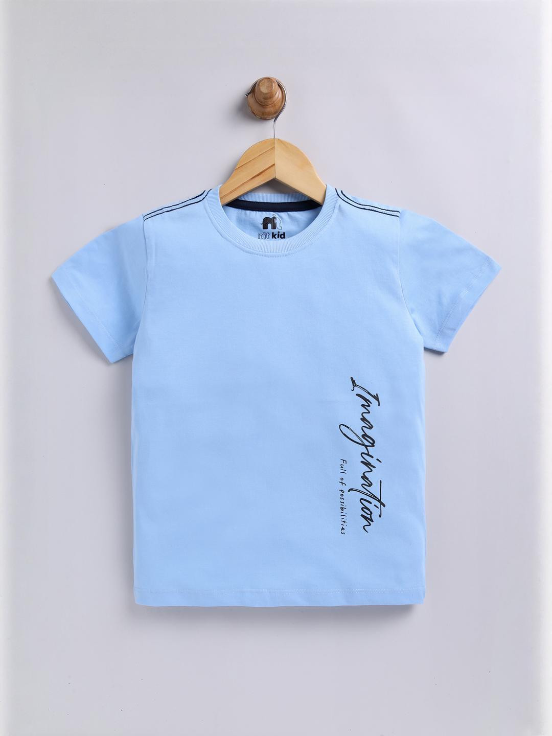 nit kid Boys Blue Tshirts