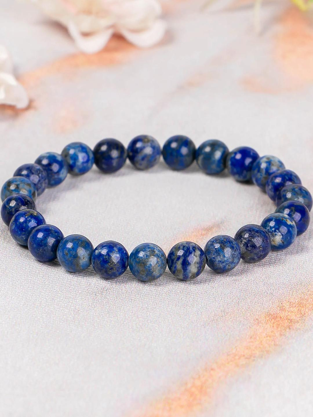 craftNyou Unisex Lapis Lazuli Bracelet