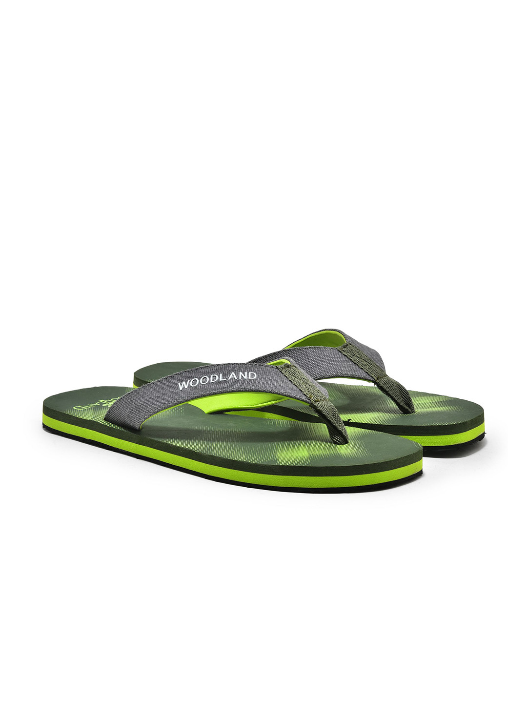 Woodland Men Colourblocked Rubber Slip-On