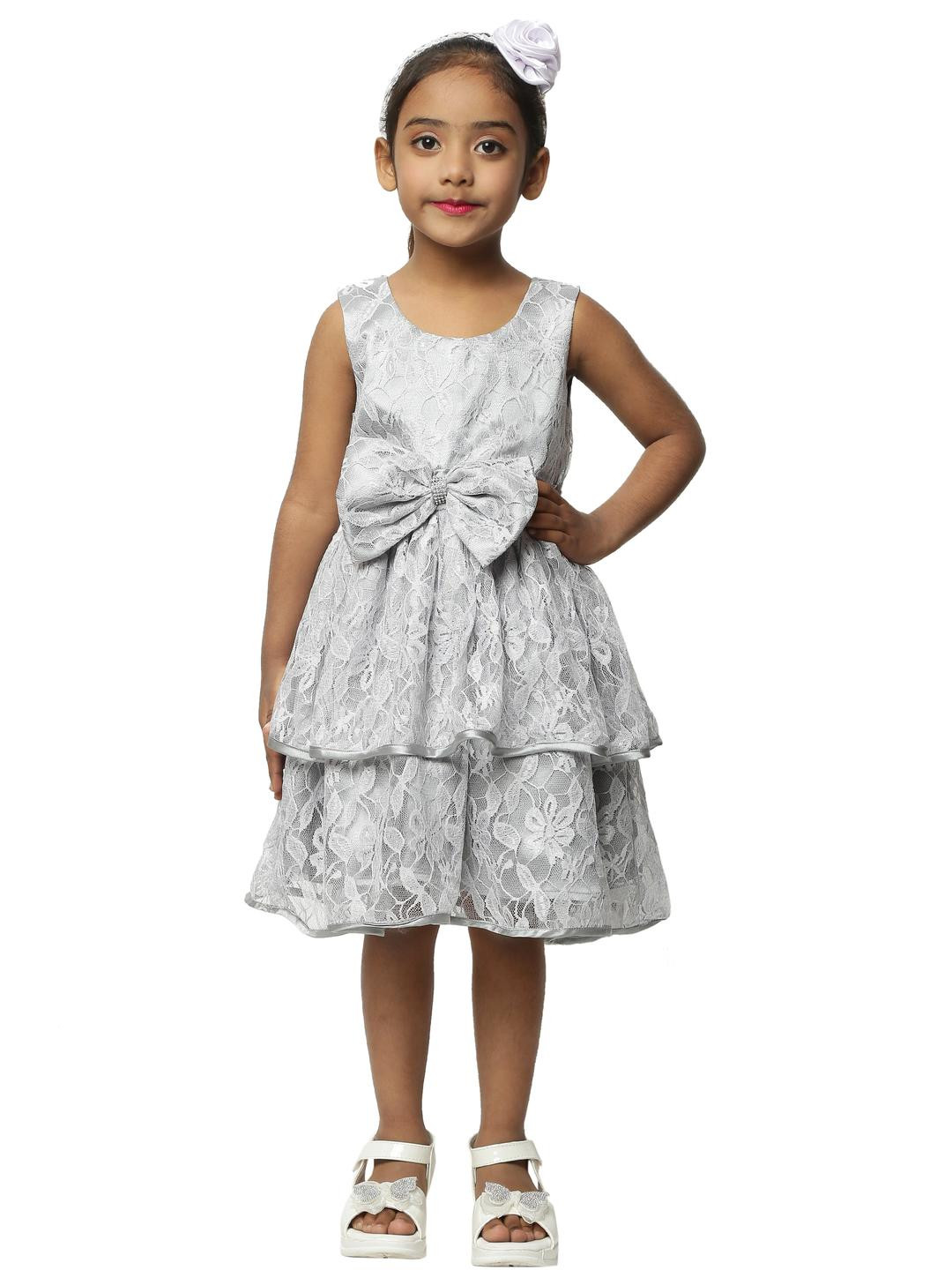 Shahina Fashion Girls Knee Length Short Princess Dress