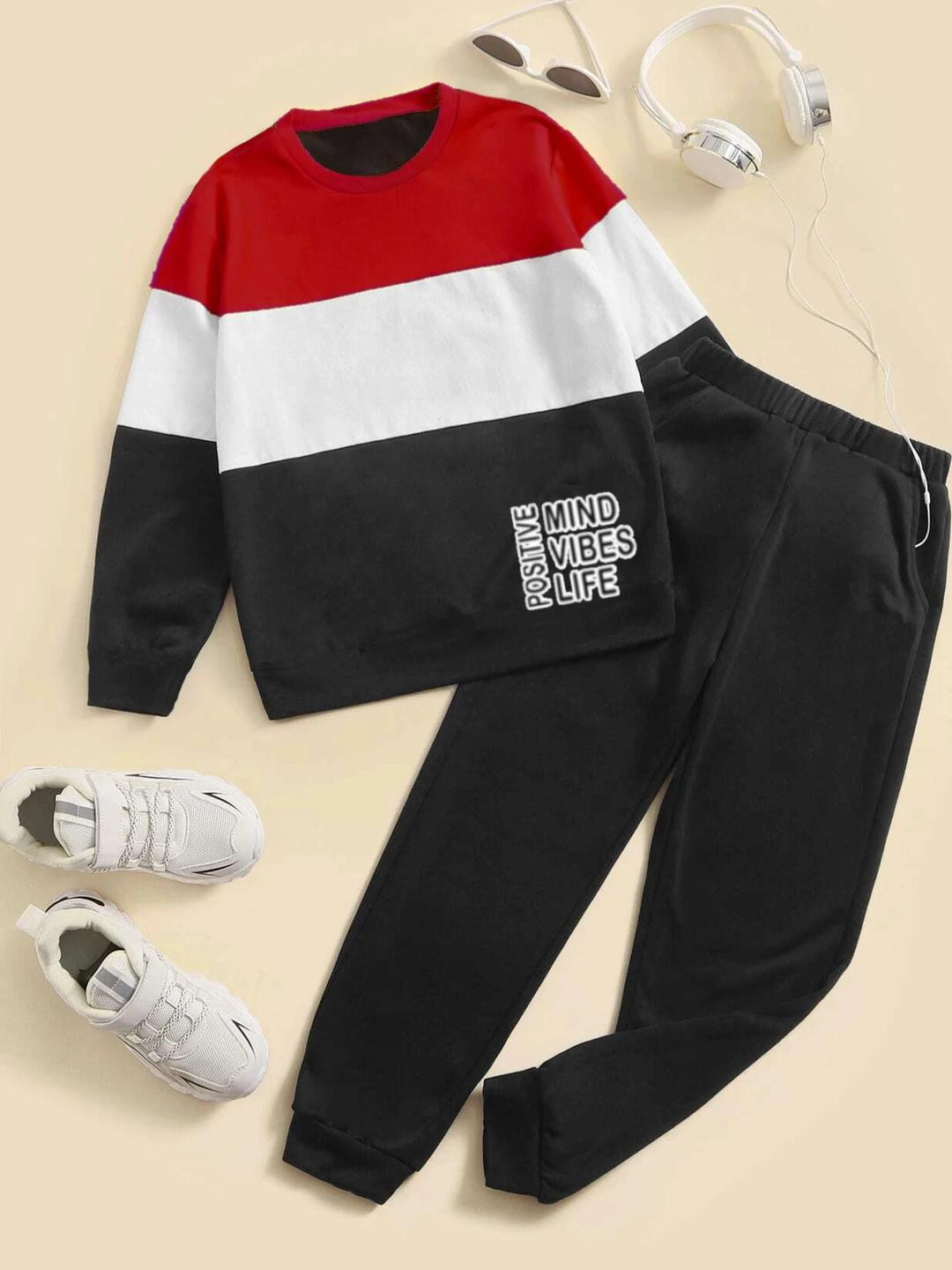 FastColors Boys Red Clothing Set