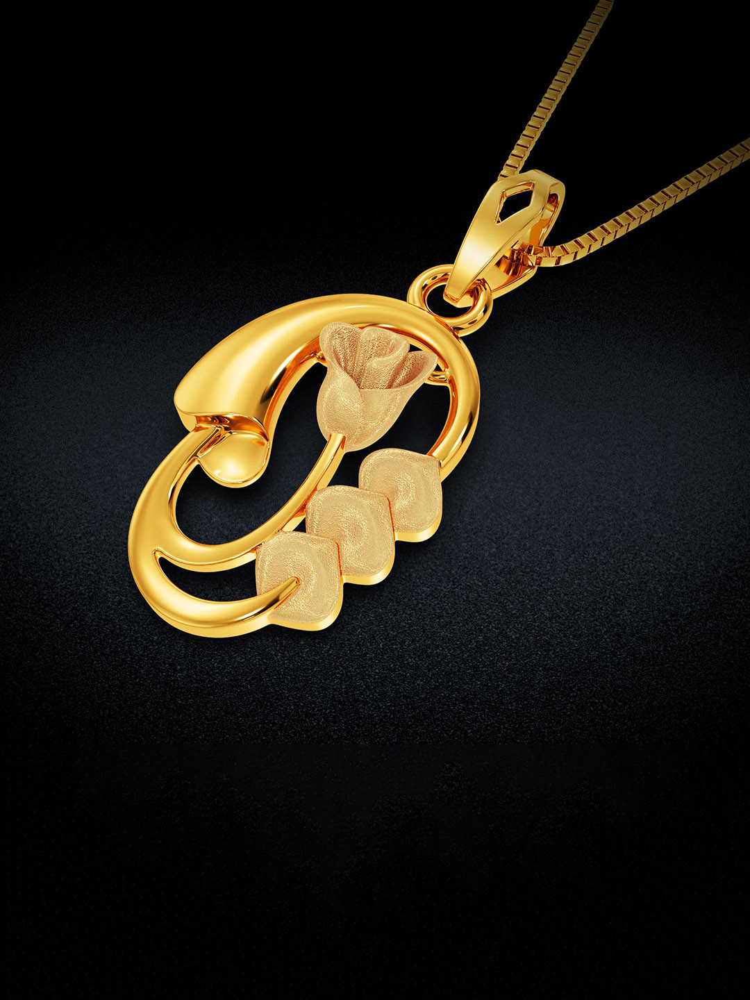 Joyalukkas Women Whispering Rose Pendant
