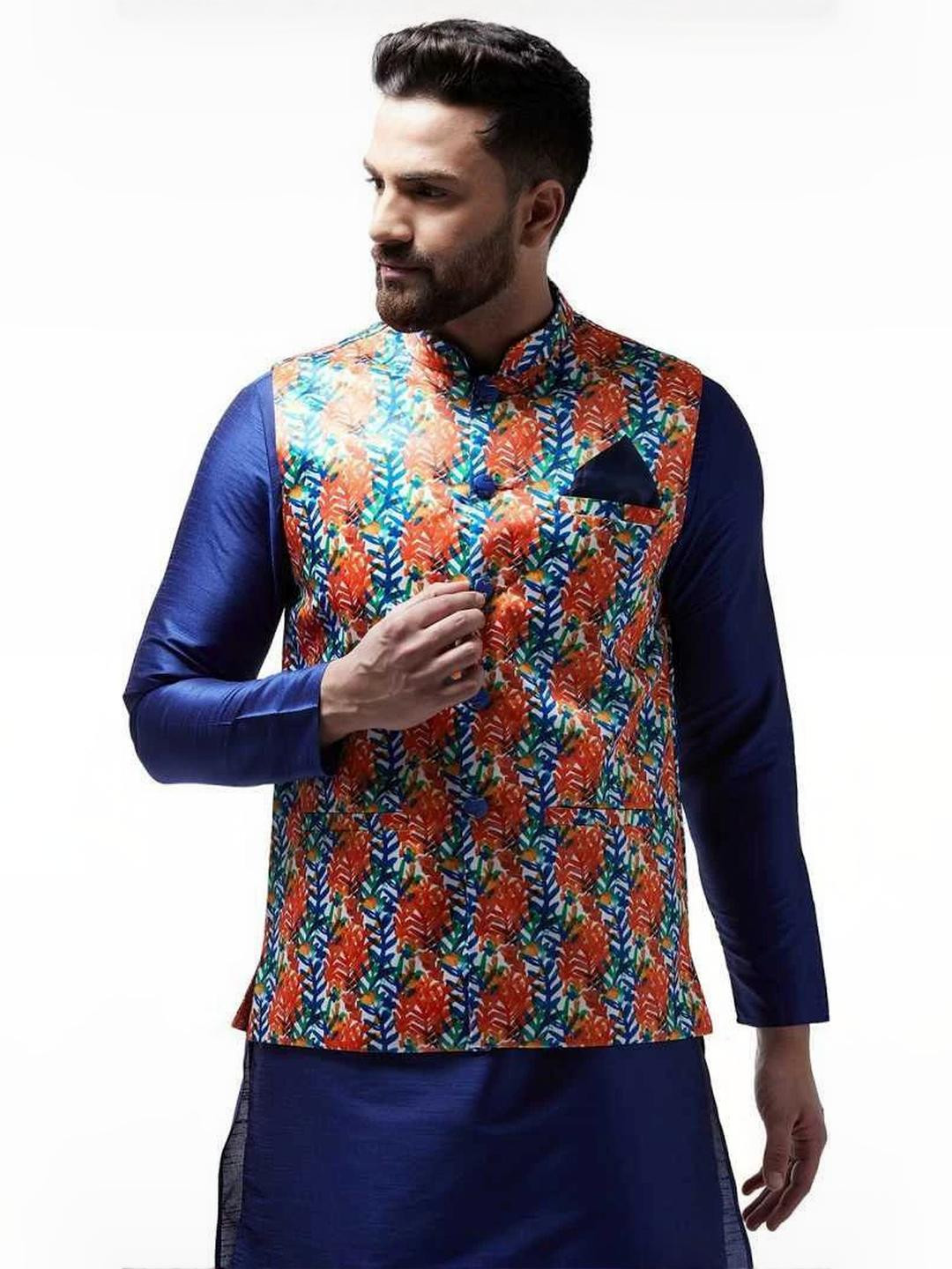 B BEN Sleeveless Self Design Men Jacket ()