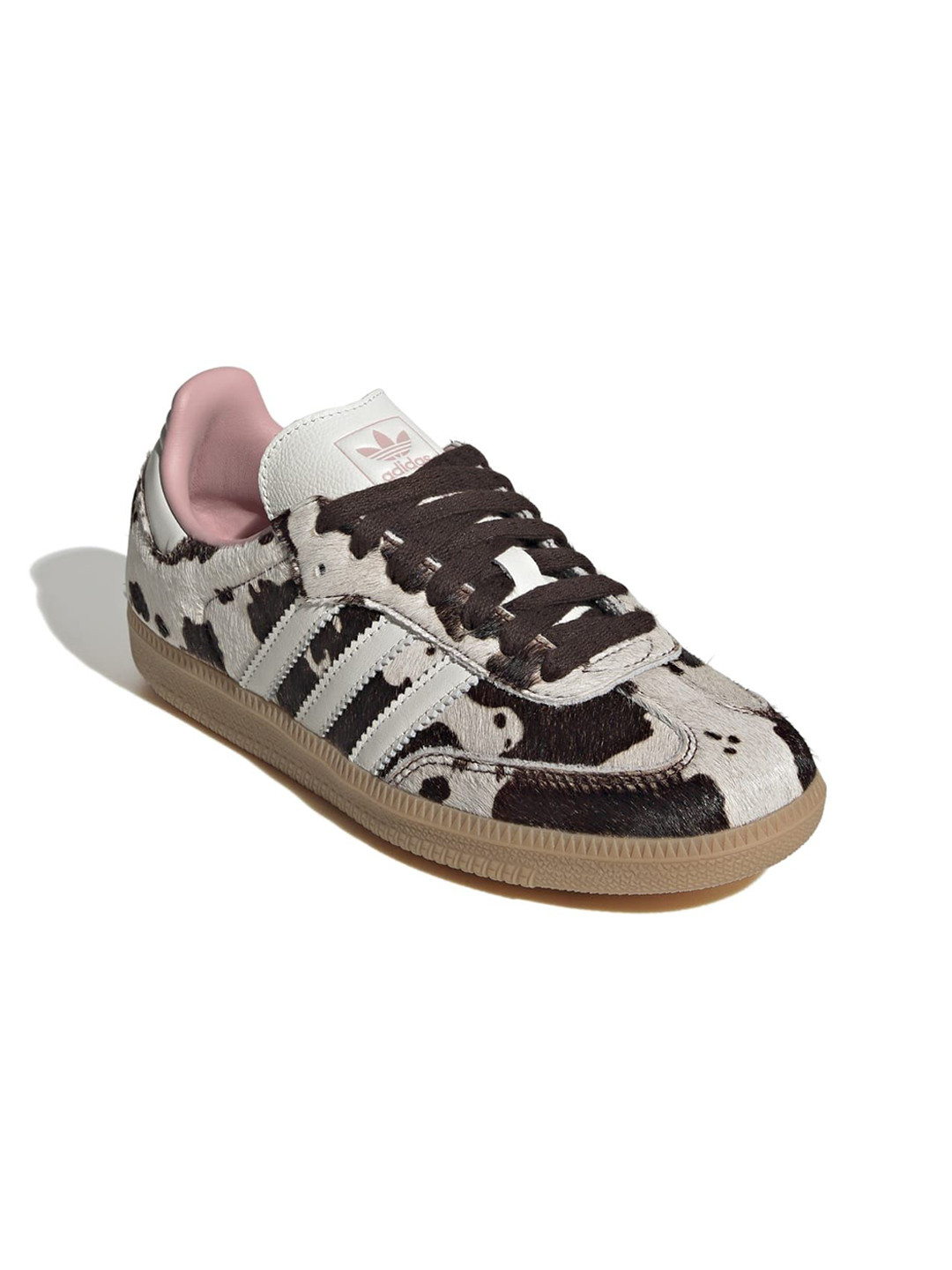 ADIDAS Originals SAMBA  Women Leather Round Toe Lace-Ups Espadrilles