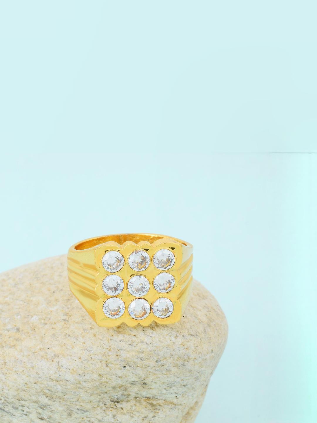 Missmister Men Gold Ring