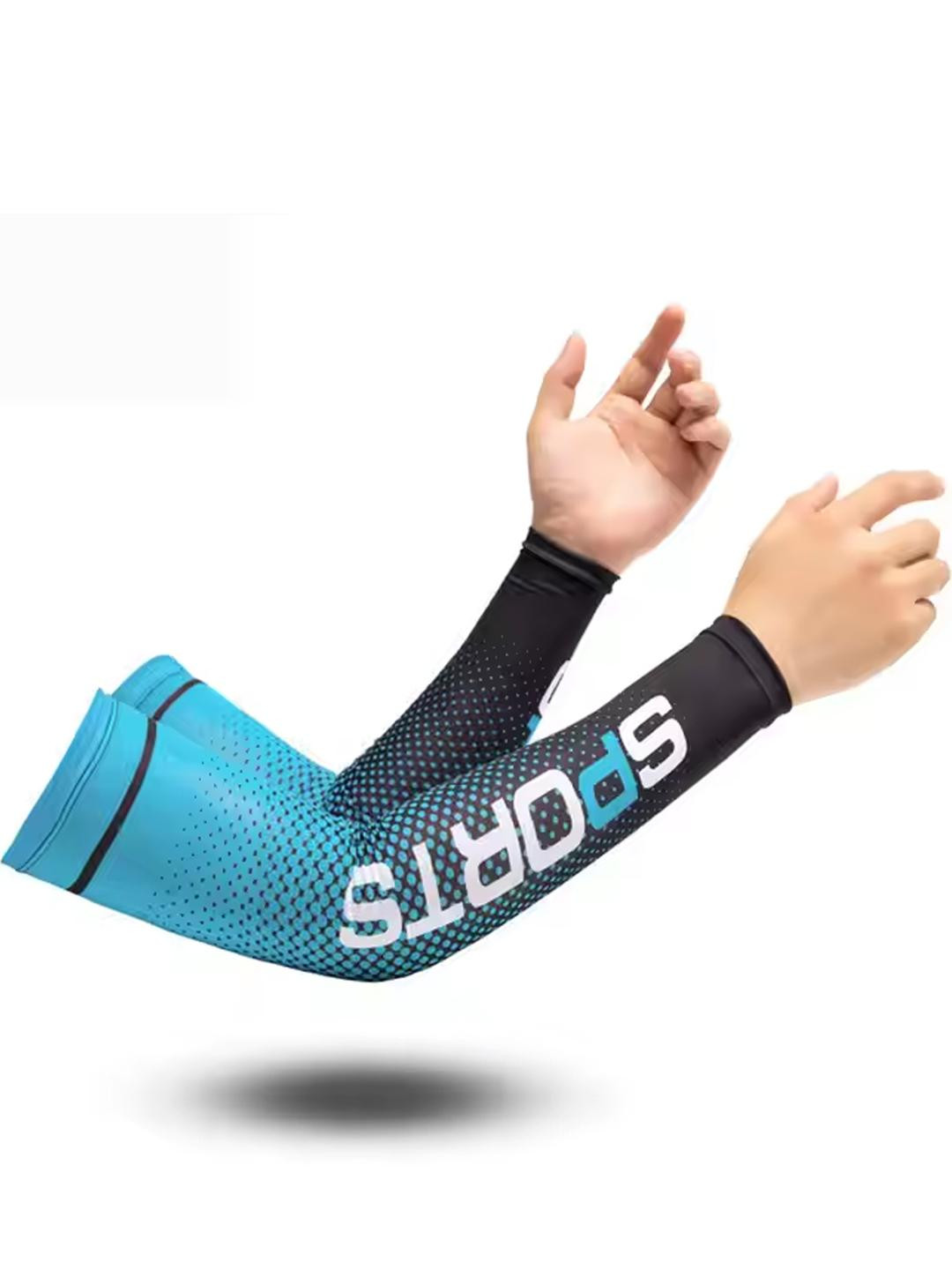 Aadikart Unisex Patterned UV Protection Fingerless Gloves