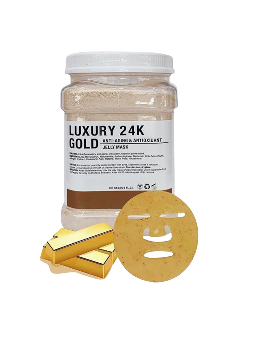 CEMA Luxury 24K Gold Jelly Mask For Anti-aging & Antioxidant - 650 g