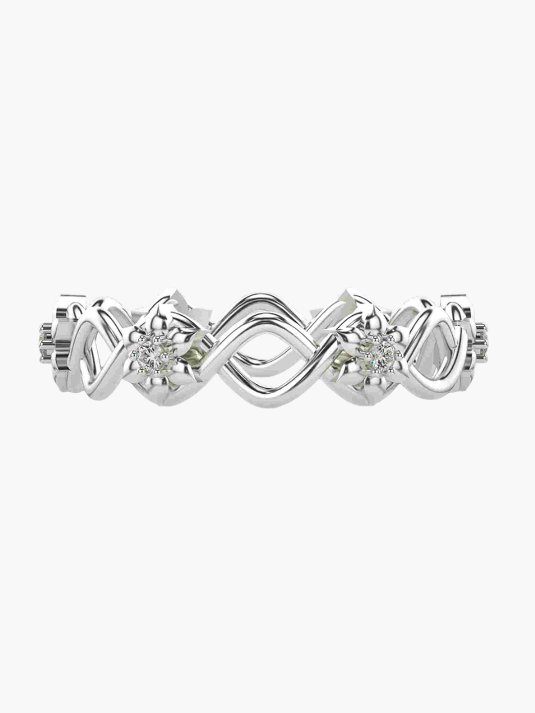 VALANOVA Women Lab Grown Ring Diamond