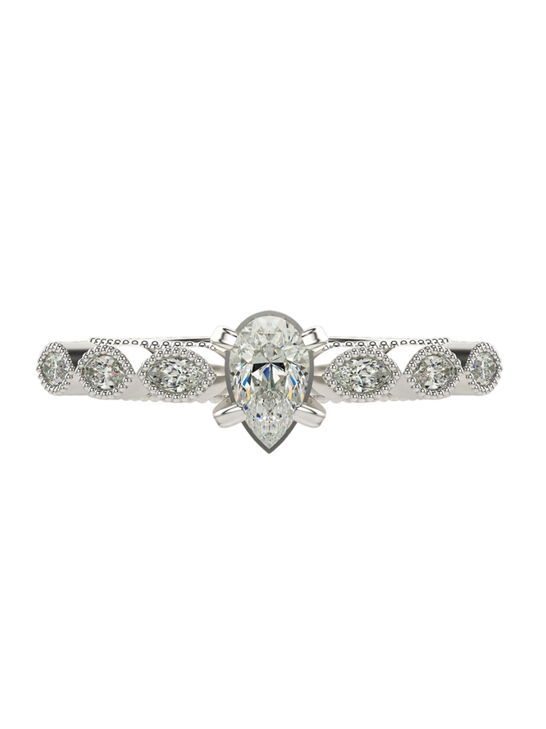 VALANOVA 18 Kt Gold 0.68 CT Diamond Ring -2.66 g