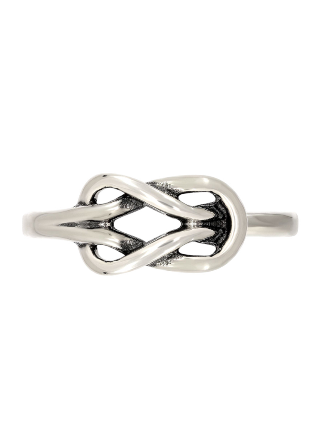 BHIMA Women 925 Sterling Silver Spiral Bond Finger Ring