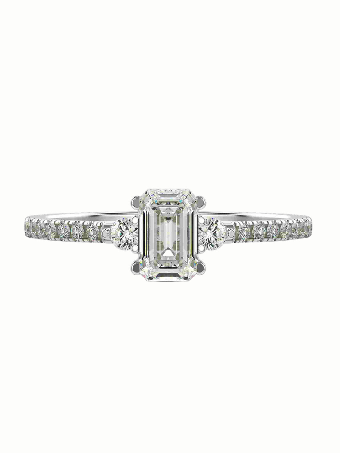 VALANOVA Women 18 Kt Gold 1.16 CT Diamond Ring -1.12 g