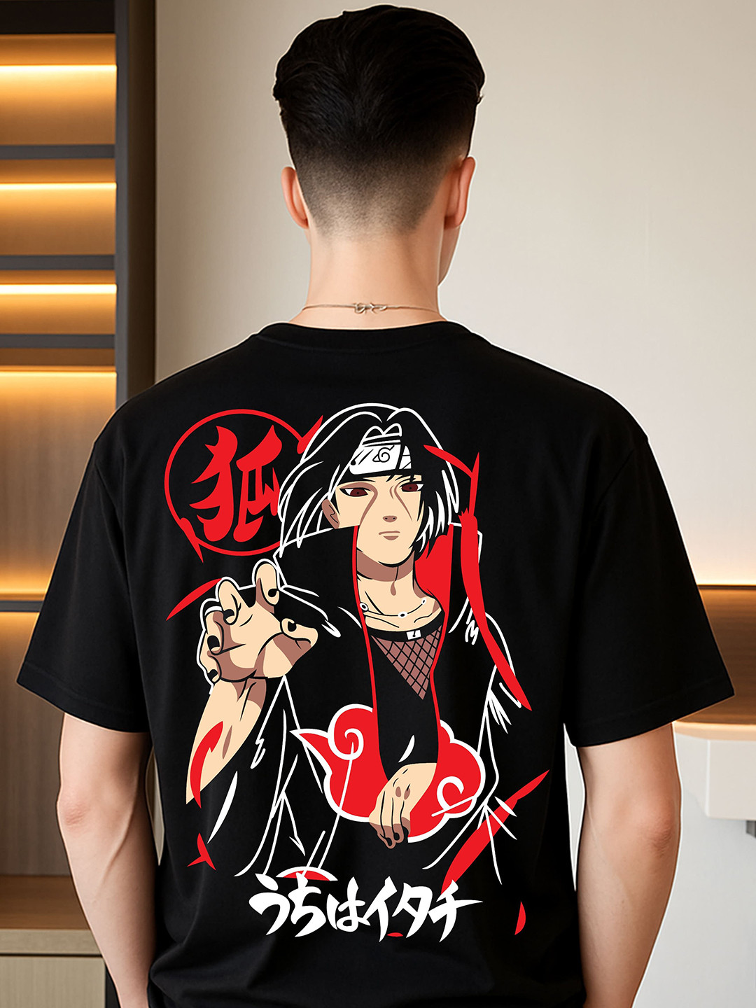 zentik Men Graphic Printed Round Neck T-shirt