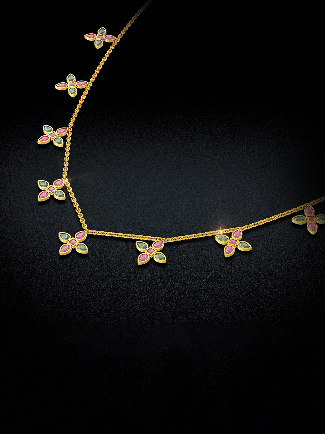 Joyalukkas Heart of the Dove Gold Necklace