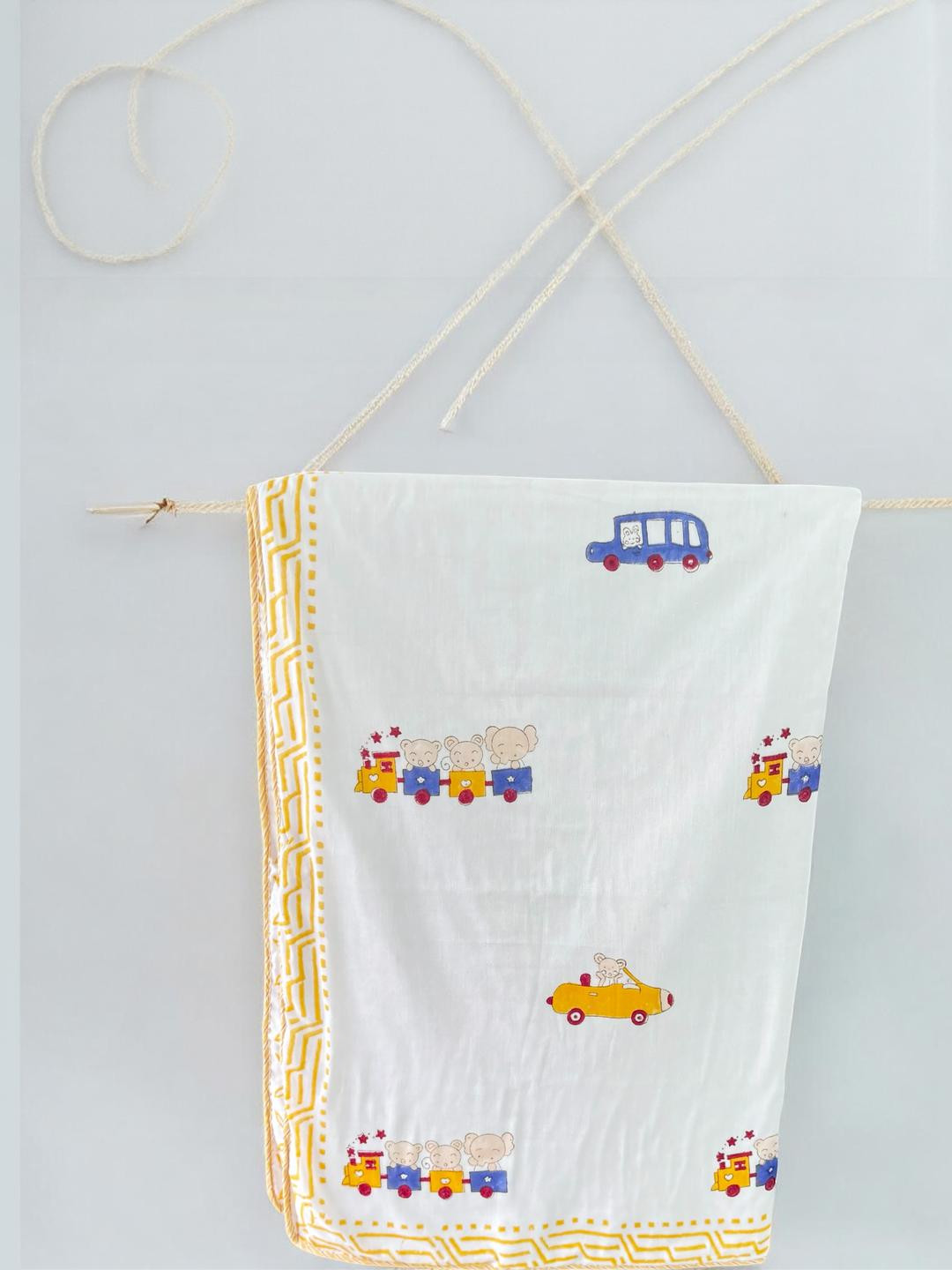 Cozy Comfort & Soft 6090 Inch Block Print Dohar in Malmal Cotton for Baby  Cartoon prints